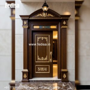 Modern Main Door Designs For Indian Homes, Temple Grill Gate Design | Wooden Door Design 2026