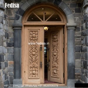Plywood Door Design, Front Door Designs With Ganesh Price | Wooden Door Design 2026