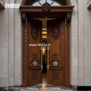 Pooja Room Door, Double Side Door Design | Wooden Door Design 2026