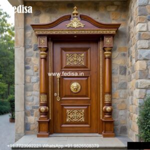 Plywood Door Design, Teak Wood Main Door Frame Design | Wooden Door Design 2026