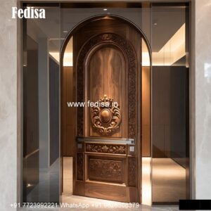 Pooja Room Door, Malaysian Panel Door | Wooden Door Design 2026
