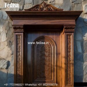 Modern Main Door Designs For Indian Homes, Aluminium Mesh Door Designs | Wooden Door Design 2026