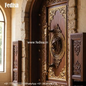 Pooja Room Door, Main Vasakal | Wooden Door Design 2026