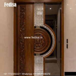 Double Door Designs For Main Door, Elegant Safety Door Designs | Wooden Door Design 2026