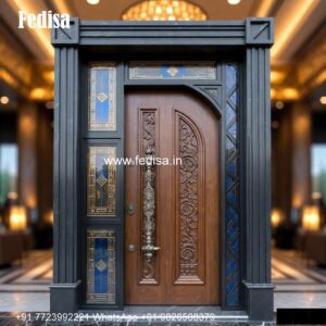 Modern Main Door Designs For Indian Homes, Grill Gate Painting Design | Wooden Door Design 2026
