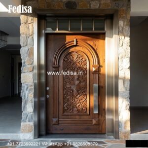 Pooja Room Door, Home Front Double Door Design | Wooden Door Design 2026