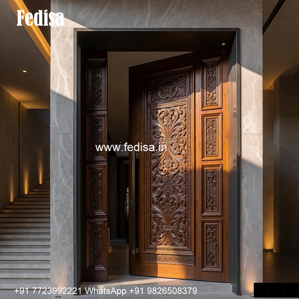 Door Design 2170, Double Door Jali Gate Design | Wooden Door Design 2026