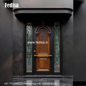 Modern Main Door Designs For Indian Homes, Front Door With Glass Design | Wooden Door Design 2026
