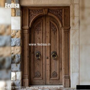 Pooja Room Door, Half Round Door Design | Wooden Door Design 2026