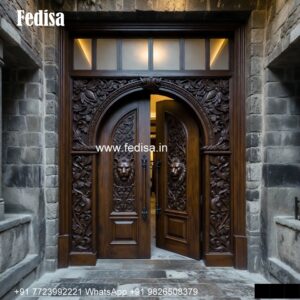 Double Door Designs For Main Door, Building Main Door Design | Wooden Door Design 2026