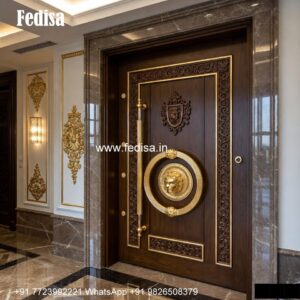 Wooden Door Designs For Main Door, Front Grill Gate | Wooden Door Design 2026