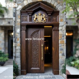 Door Grill Design, Pooja Door Bell Design | Wooden Door Design 2026