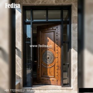 Double Door Designs For Main Door, Steel Framed Glass Doors | Wooden Door Design 2026