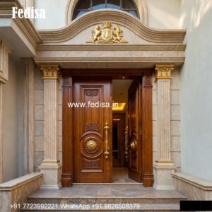 Pooja Room Door, Door Come Window Design | Wooden Door Design 2026