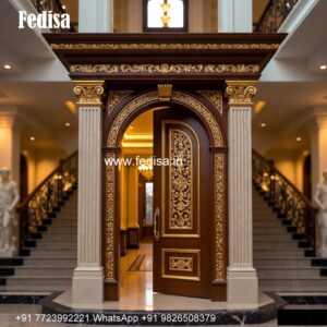 Pooja Room Door, Ss Single Gate Design | Wooden Door Design 2026