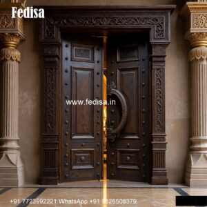 Double Door Designs For Main Door, Main Nilai Design | Wooden Door Design 2026