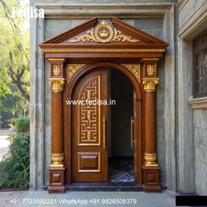 Grill Gate Design For Main Door, Home Front Door Design | Wooden Door Design 2026