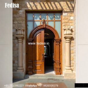 Grill Gate Design For Main Door, Pooja Room Door Designs With Glass | Wooden Door Design 2026