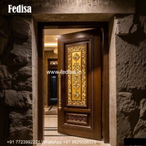 Panel Door Design, Iron Grill Door Price | Wooden Door Design 2026