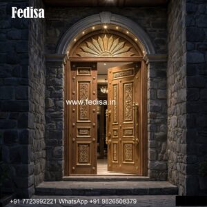 Room Gate Design, Pooja Room Door Design In Interior Designers | Wooden Door Design 2026
