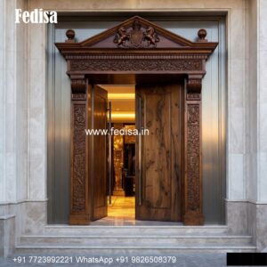 Safety Grill Gate Design For Main Door, Jali Wale Gate | Wooden Door Design 2026