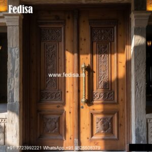 Panel Door Design, Metal Safety Door Design | Wooden Door Design 2026
