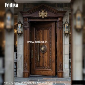 Safety Grill Gate Design For Main Door, Sagwan Wood Single Door Design | Wooden Door Design 2026