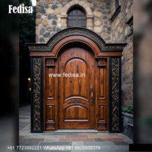 Traditional Main Door Designs For Home, Door Grill Design 2026 | Wooden Door Design 2026