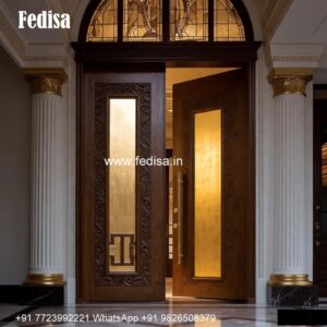 Grill Gate Design For Main Door, Drawing Room Glass Door Design | Wooden Door Design 2026
