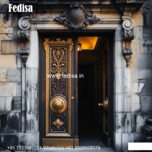 Traditional Main Door Designs For Home, Steel Gate Single Door | Wooden Door Design 2026