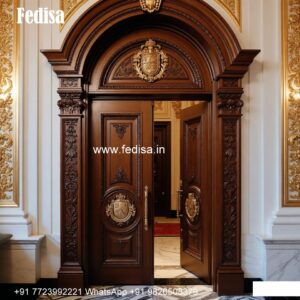 Grill Gate Design For Main Door, Front Door Wall Design | Wooden Door Design 2026