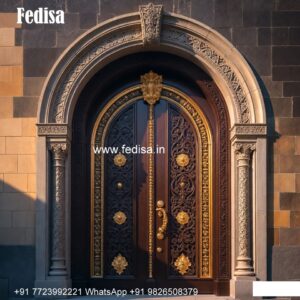 Panel Door Design, Steel Grill Door Design | Wooden Door Design 2026