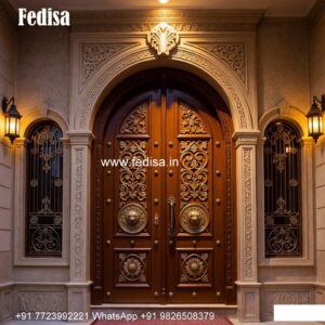Panel Door Design, Flat Main Gate Design | Wooden Door Design 2026