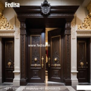 Grill Gate Design For Main Door, Aluminium Main Door Design | Wooden Door Design 2026
