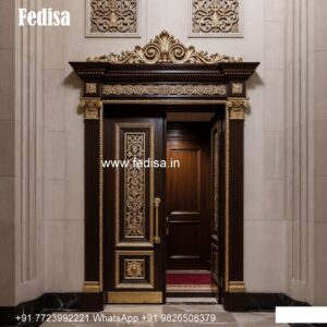 Safety Grill Gate Design For Main Door, Sunmica Door Price | Wooden Door Design 2026