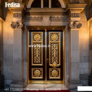 Safety Grill Gate Design For Main Door, Play Board Door Design | Wooden Door Design 2026