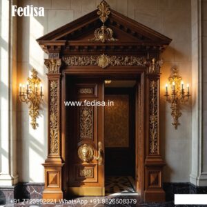 Aluminium Door Design, Main Double Door Jali Design | Wooden Door Design 2026