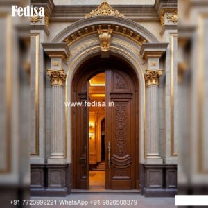 Panel Door Design, Round Shape Door Design | Wooden Door Design 2026