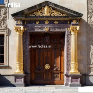 Aluminium Door Design, Front Safety Door Design | Wooden Door Design 2026