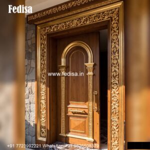 Room Gate Design, Main Door Designs With Ganesh | Wooden Door Design 2026