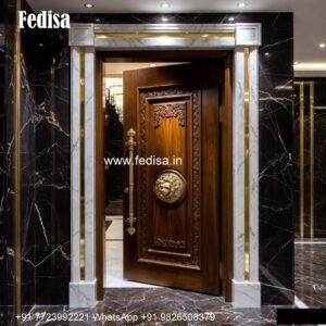 Grill Gate Design For Main Door, Chokhat Molding Design | Wooden Door Design 2026