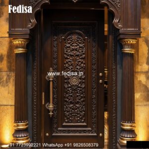 Panel Door Design, Grill Gate Design Home | Wooden Door Design 2026