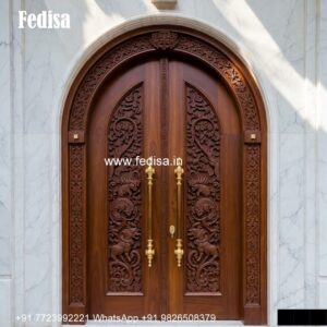 Safety Grill Gate Design For Main Door, Chik Door Design | Wooden Door Design 2026