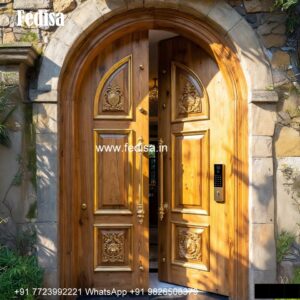 Panel Door Design, Apartment Main Door Design | Wooden Door Design 2026