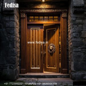 Panel Door Design, Front Door Side Glass Design | Wooden Door Design 2026