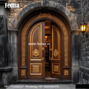 Safety Grill Gate Design For Main Door, Plain Main Door Design | Wooden Door Design 2026