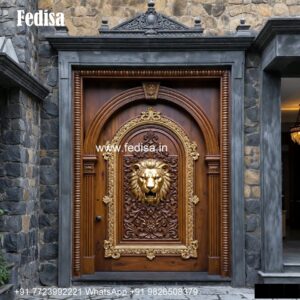 Grill Gate Design For Main Door, Pine Door Design | Wooden Door Design 2026