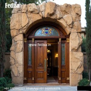 Aluminium Door Design, Beauty Parlour Glass Door Design | Wooden Door Design 2026