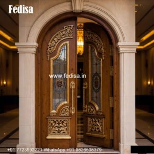 Aluminium Door Design, Main Door Side Wall Design | Wooden Door Design 2026