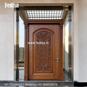 Aluminium Door Design, Round Wooden Door Design | Wooden Door Design 2026